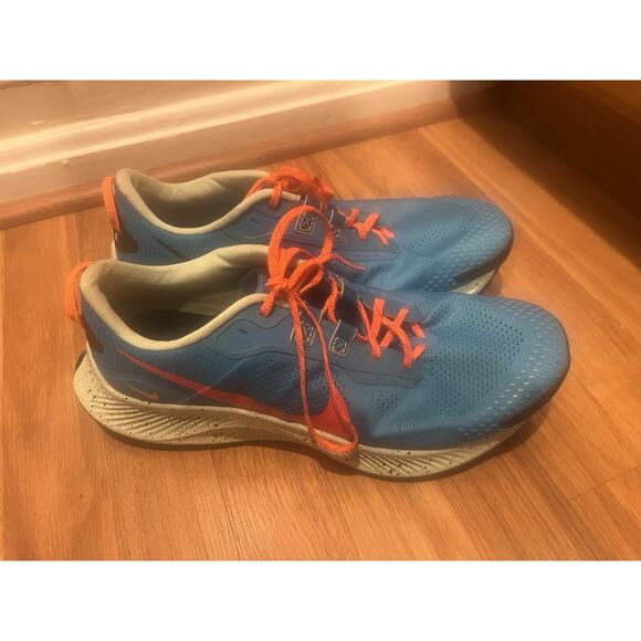 Nike Zoom Vomero 15 Running Shoes – Blue/Orange – Men’s Size 11.5 - Picture 2 of 9